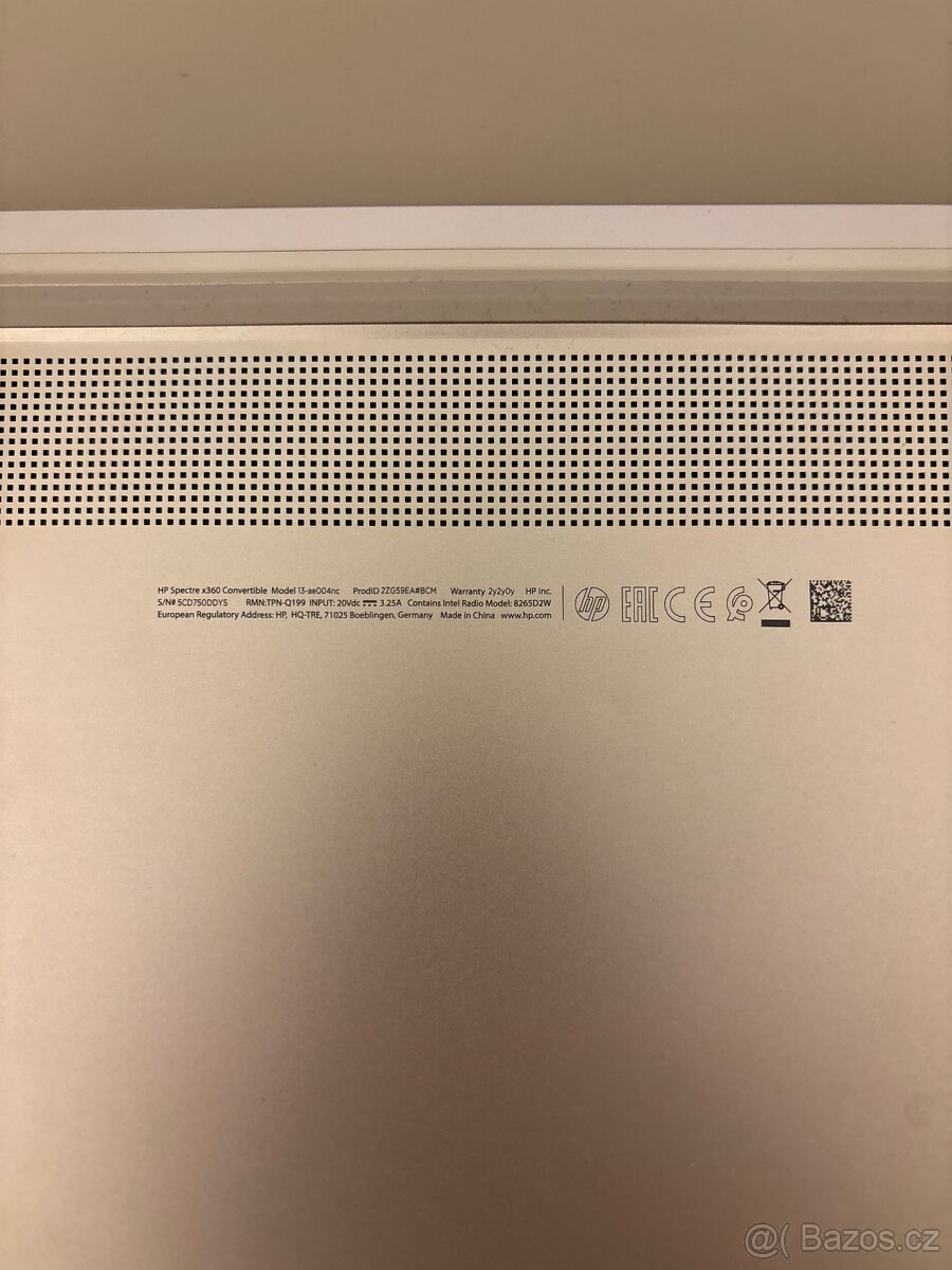 Stylový notebook HP Spectre x360 Convertible 13-ae004nc - 6