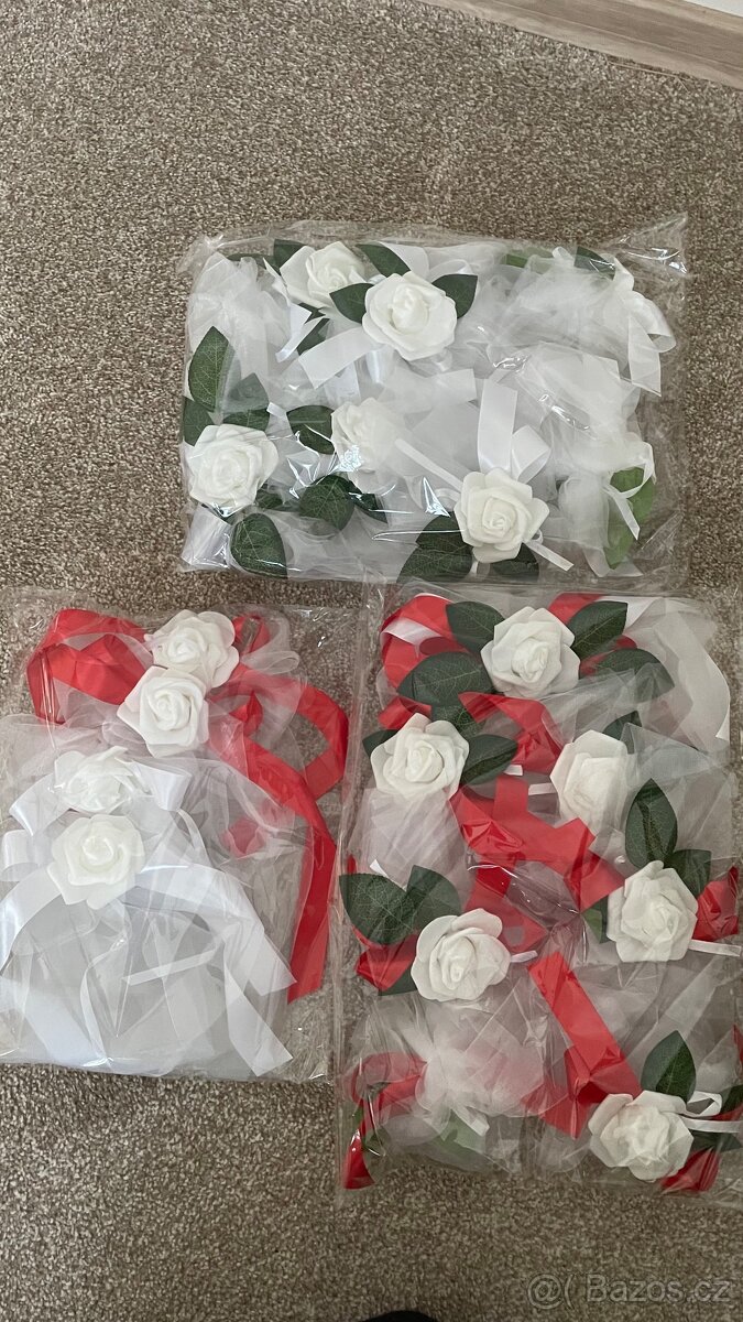 Svatební výzdoba na auto - 6