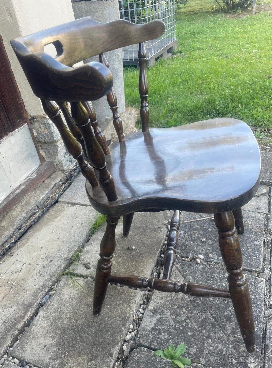 Židle Ton - Retro 4x a hospodské židle 7x - 6