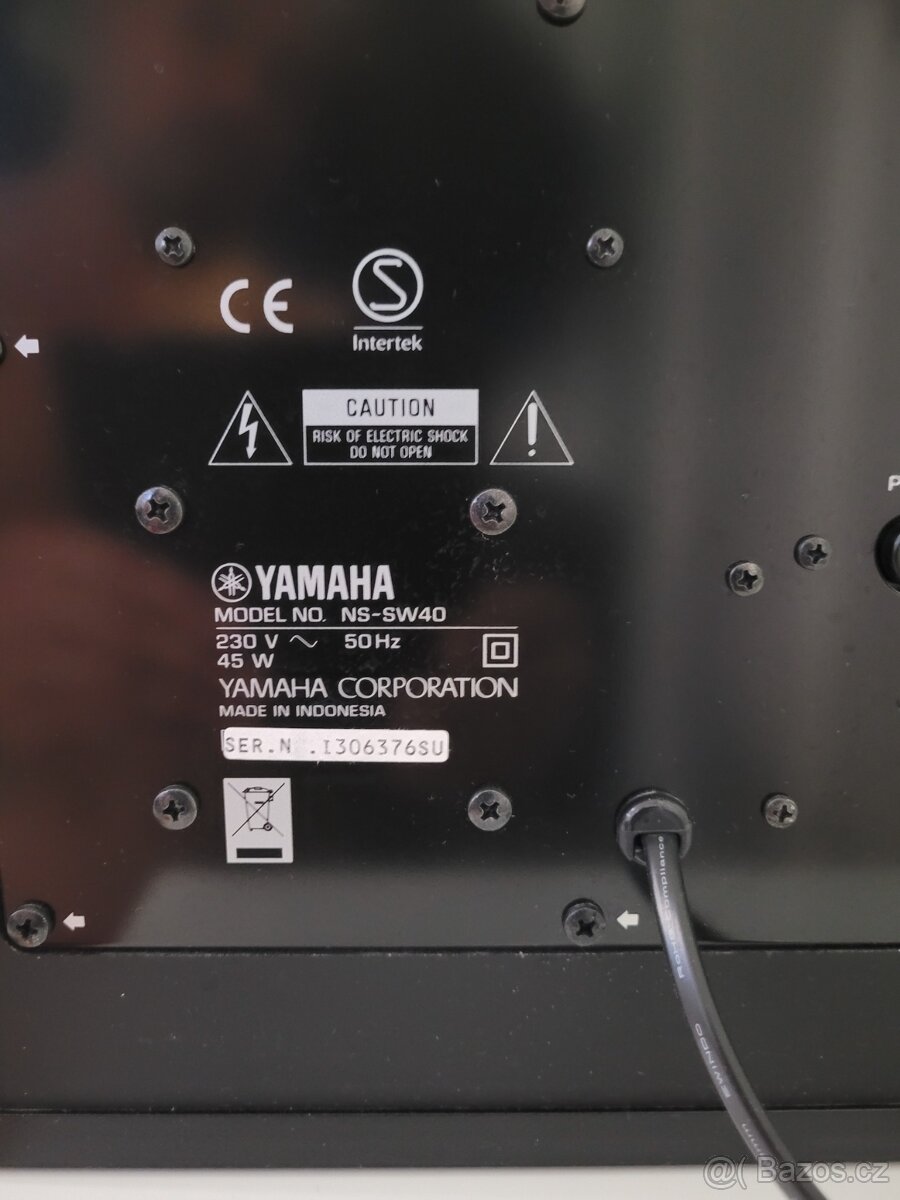 Reprosoustava Yamaha NS-SW40 (6 ks) černý - 6