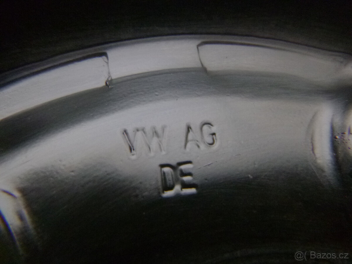 Plechové disky kola originál VW Škoda 5x112 6Jx15 ET47 - 6