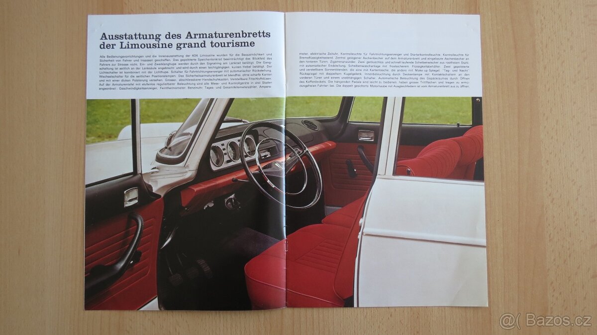 Prospekty Peugeot a Simca 50.-90. léta. - 6