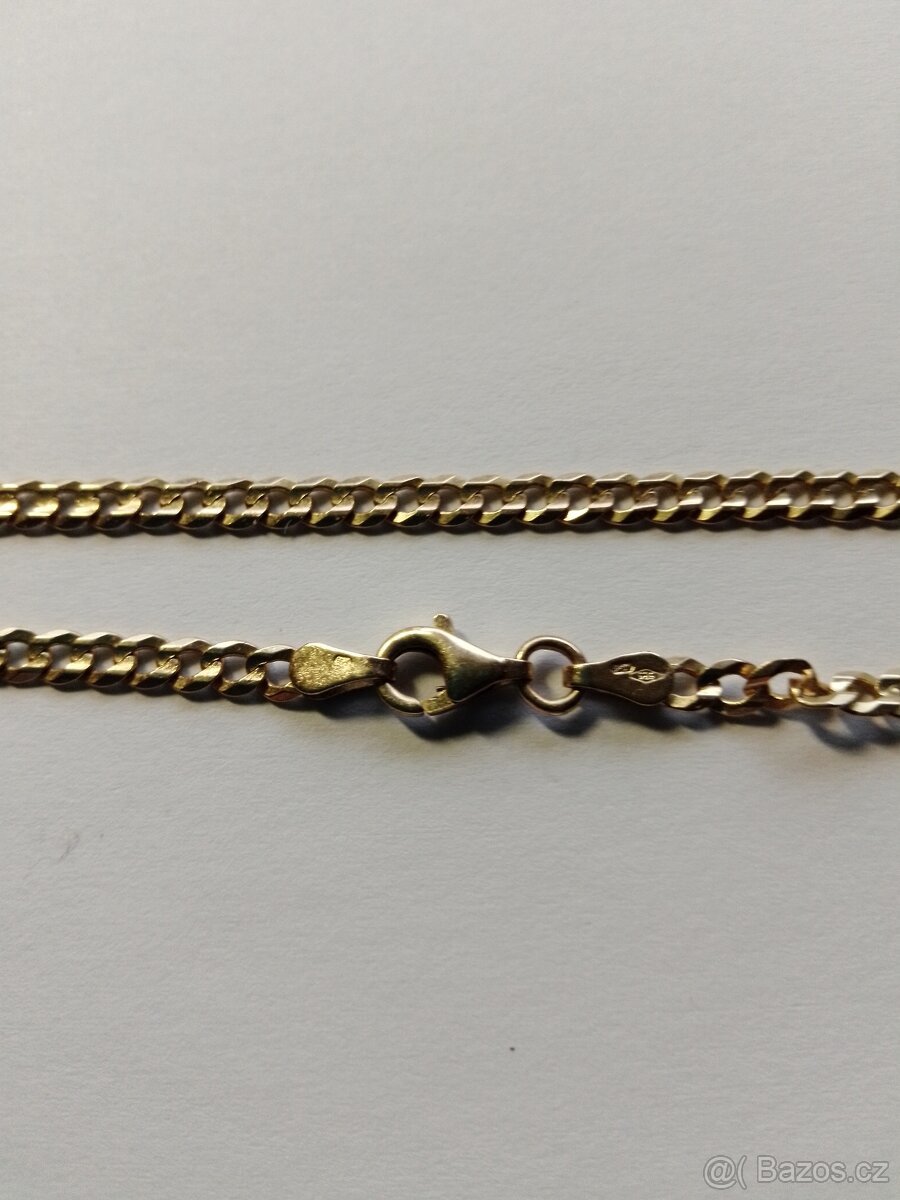 Zlatý řetízek 14kar. 10,16gr. 62cm. - 6
