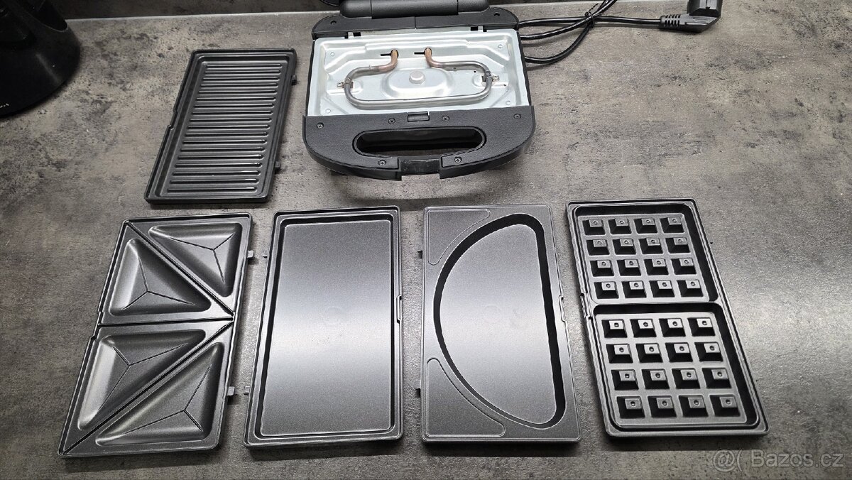 Multifunkční gril "De Gusta" 5v1 Nerez. - 6