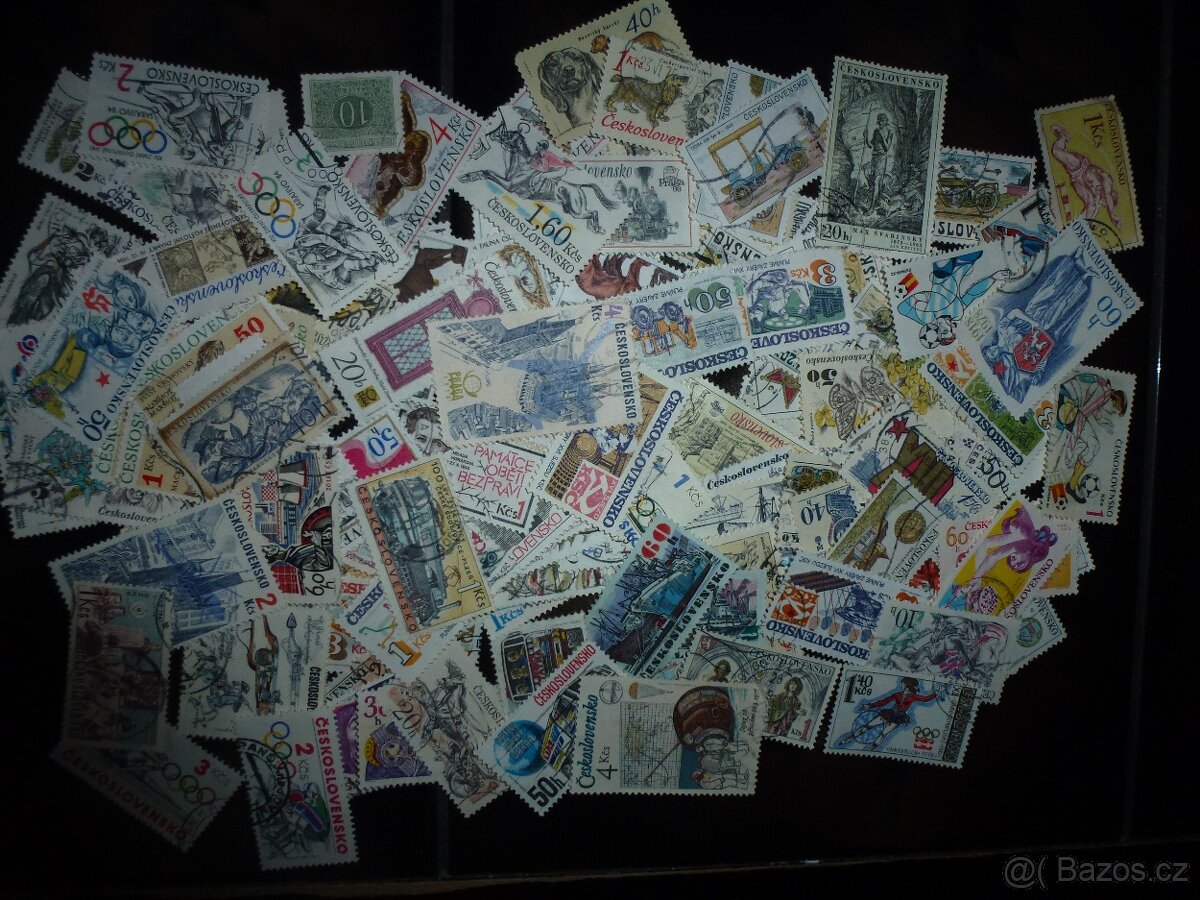 Poštovní známky Československo přes 1300 ks - 6