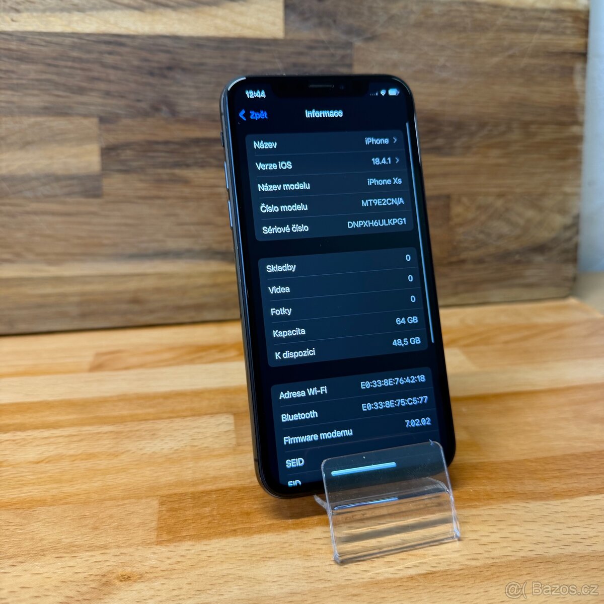 IPhone XS 64GB, černý, 100% baterie (12 měsíců záruka) - 6
