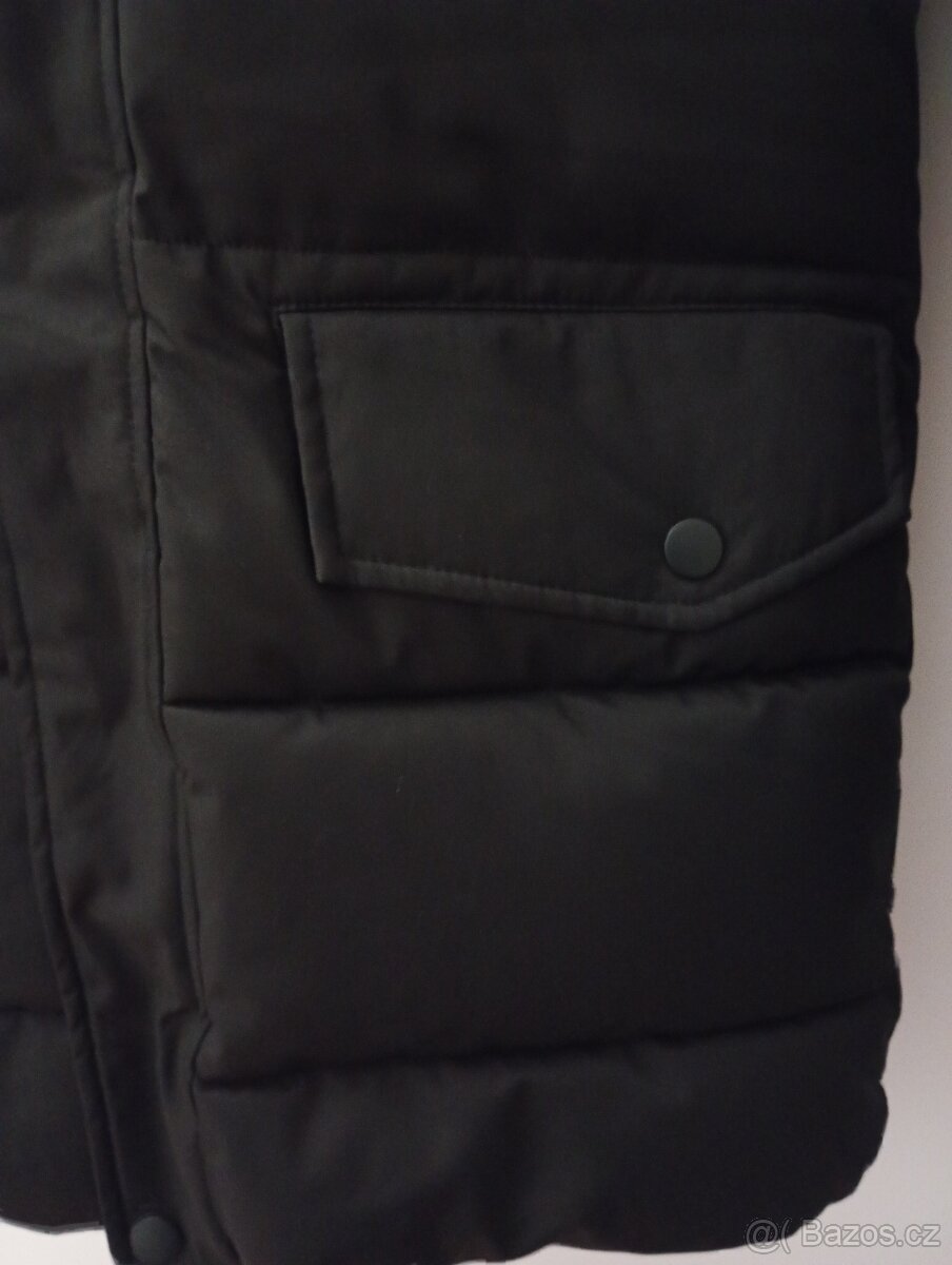 Nová zimní dlouhá bunda unisex vel.164 - 6