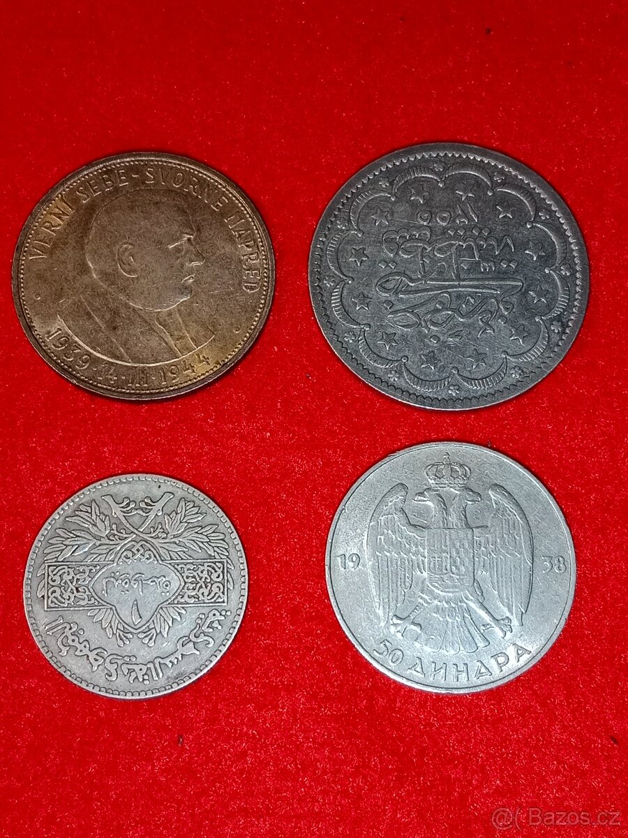 Stříbrné mince 14 ks - 6