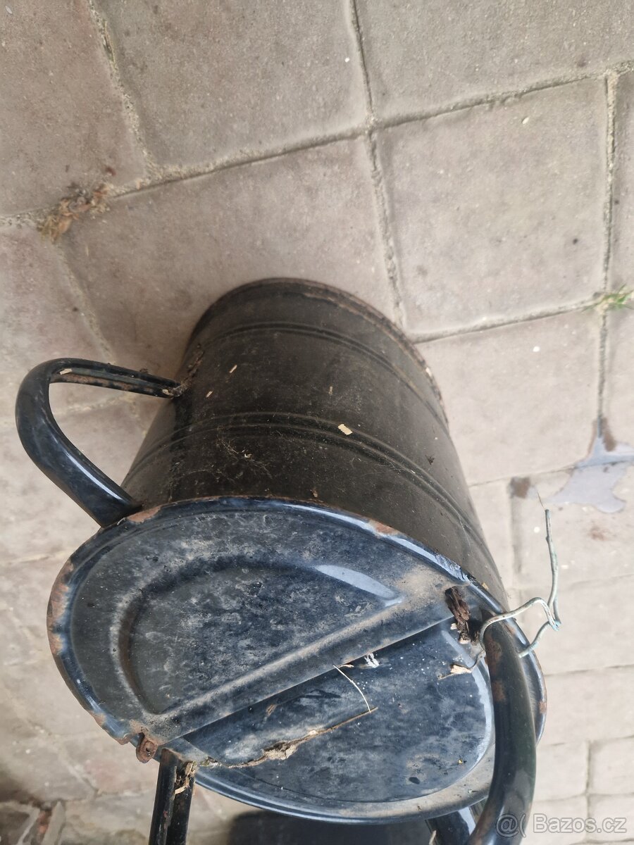 Stará smaltovaná konev - 6