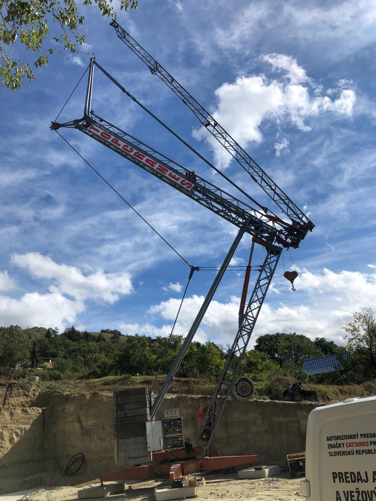 Predaj nájom Stavebný jeřáb FB Gru GA125 - 6