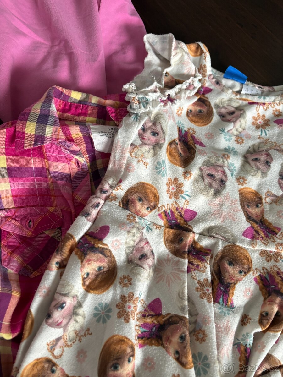 17ks oblečení 110/116 trička pro holčičku - 6