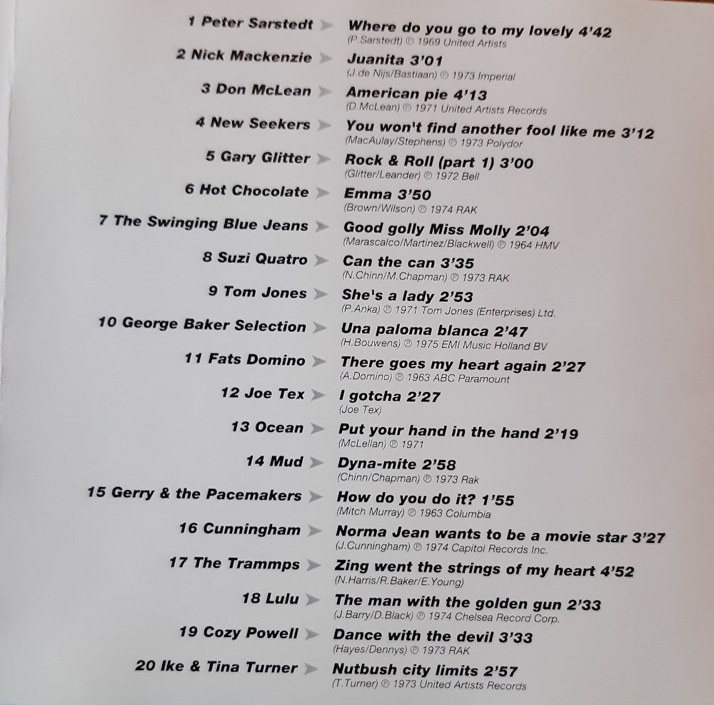 The beat goes on 60-70 (5xCD), vol. 1-5
- 6