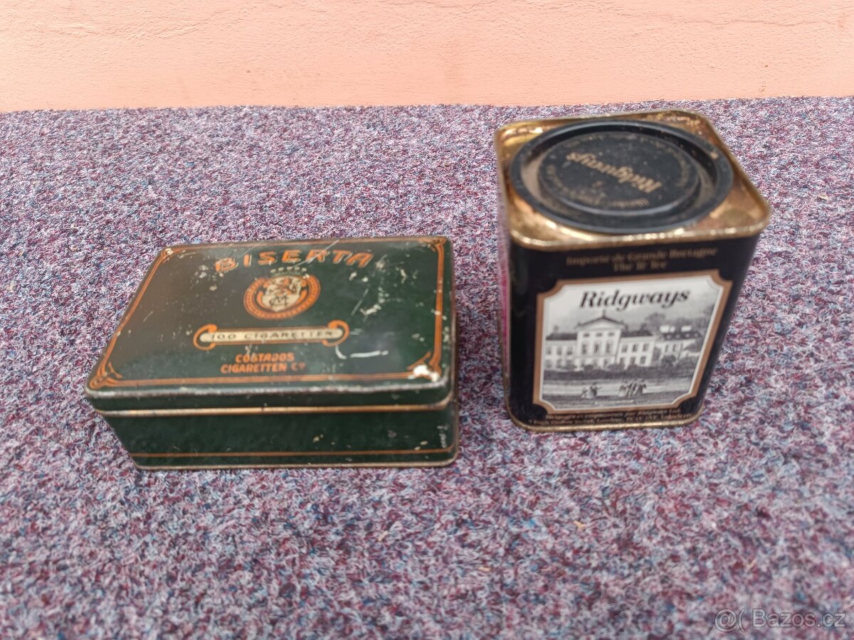 Retro plechové krabičky. - 6
