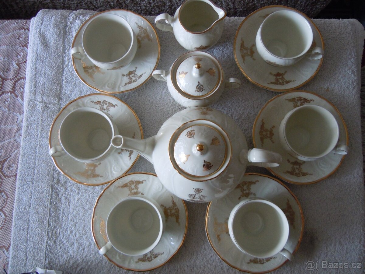 Čajová souprava Bernadotte-Lesov Concordia - 6