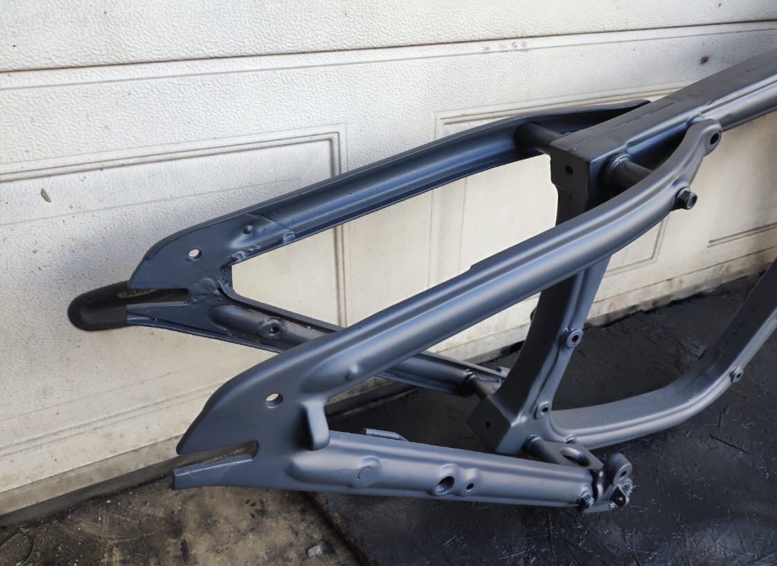 Ram přední vidlice nádrž kastlík IŽ350 IŽ49 DKW - 6