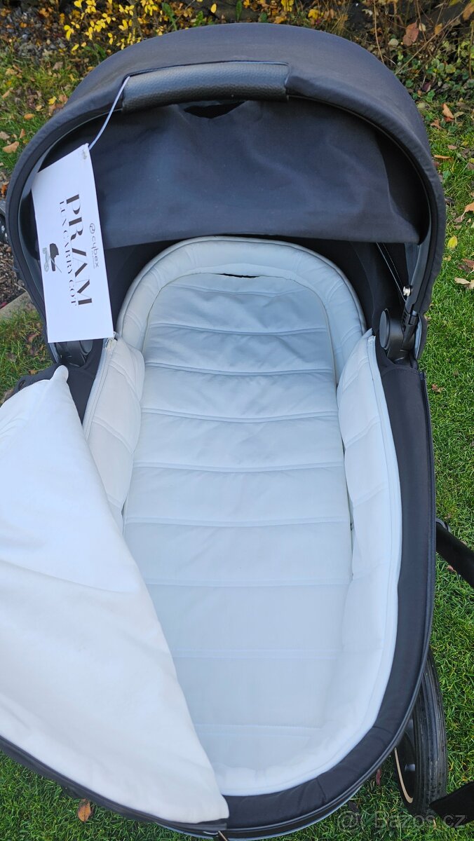 Prodám kočárek Cybex priam 2V1 rosegold + černé doplňky. - 6