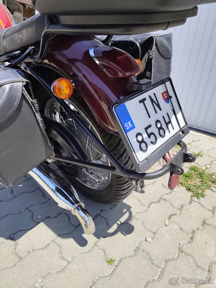 Jawa 300CL , plexi , ťažné , kufor, brašne ... - 6