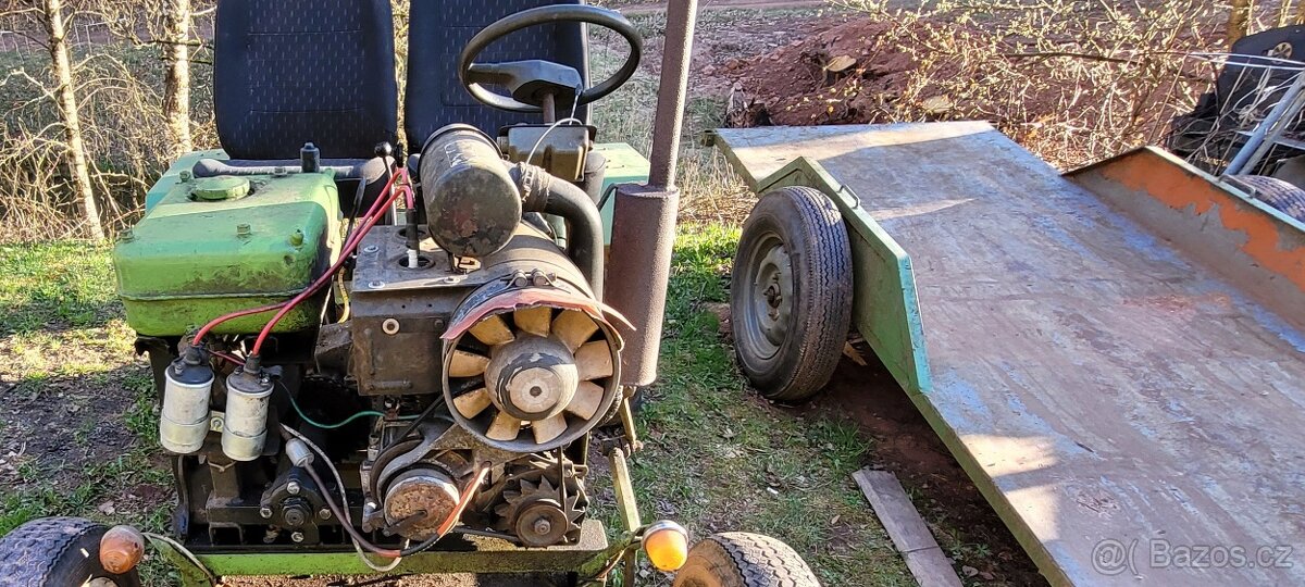 Prodám traktůrek s hydraulickou károu. - 6