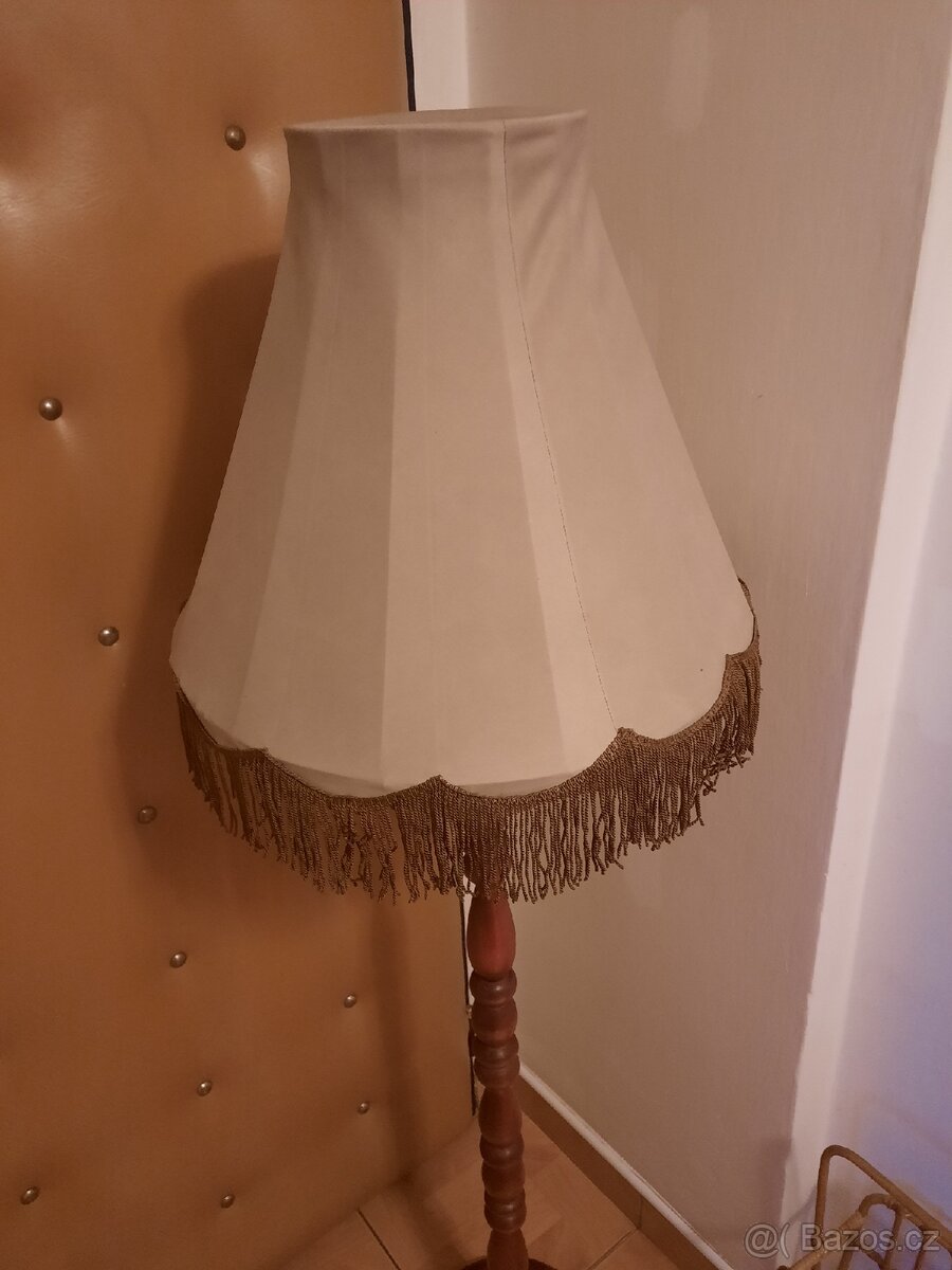 Starožitná stojací lampa 70. léta - 6