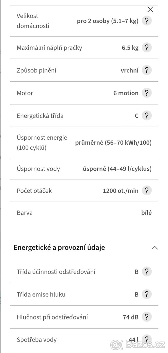 Pračka Whirlpool TDLR 65242BS CS/N - 6