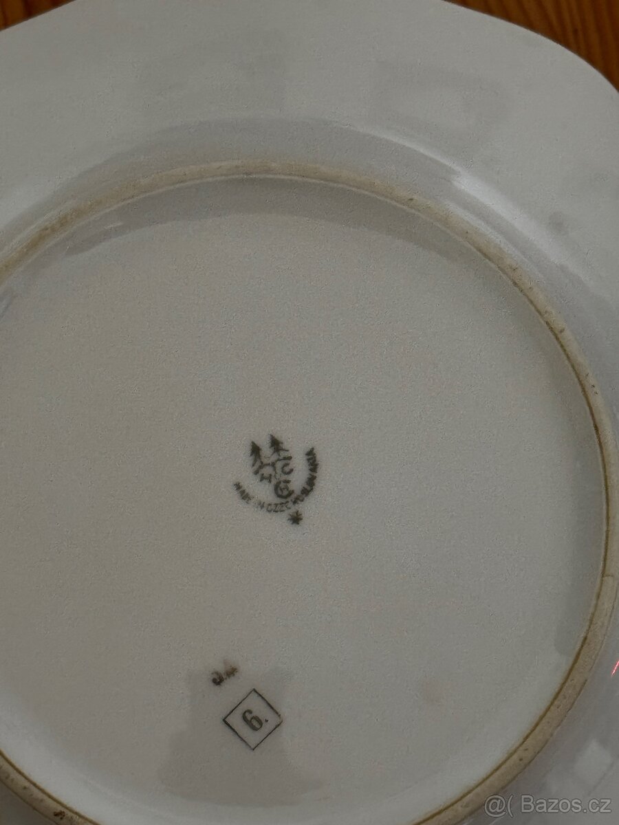 Porcelánové talíře - 6
