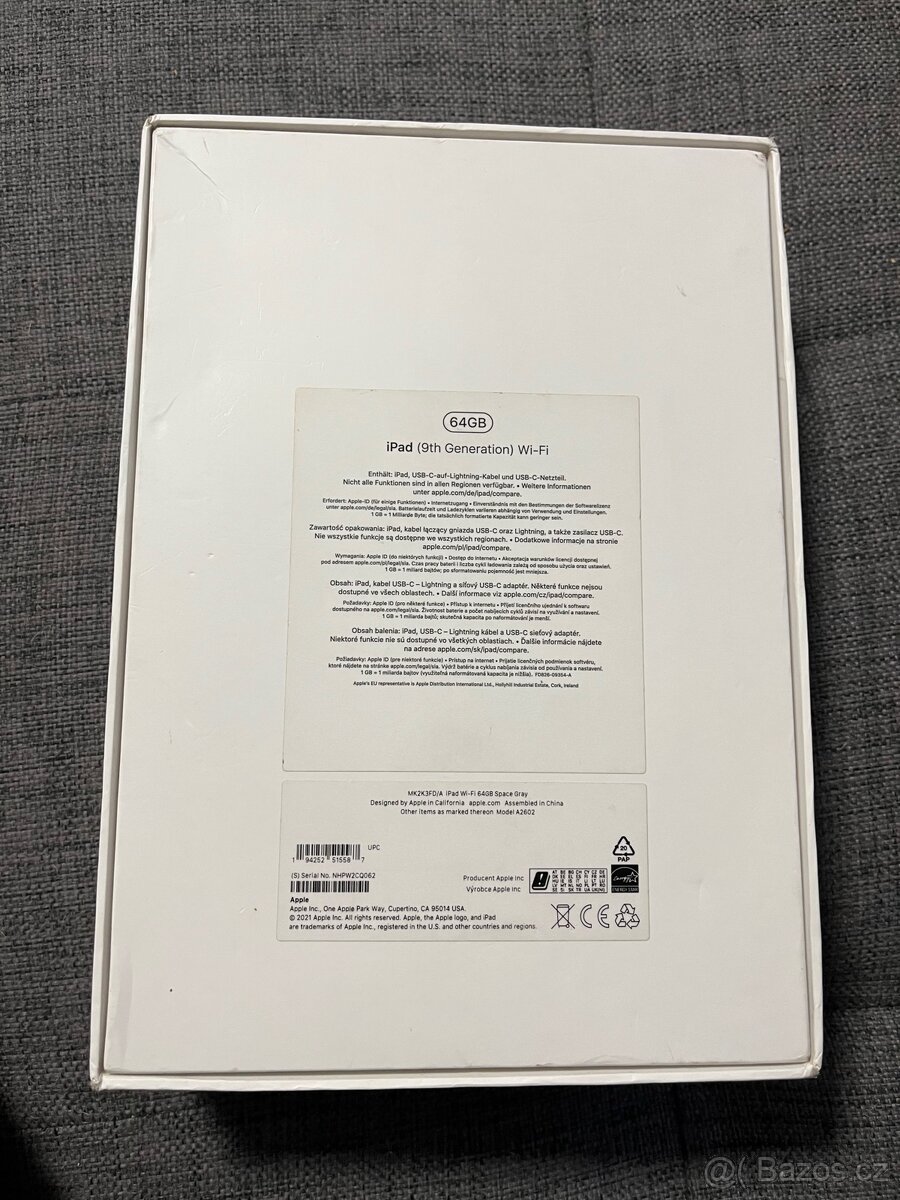 iPad 9. generace (64 GB, Wi-Fi) – jako nový + nabíječka + kr - 6