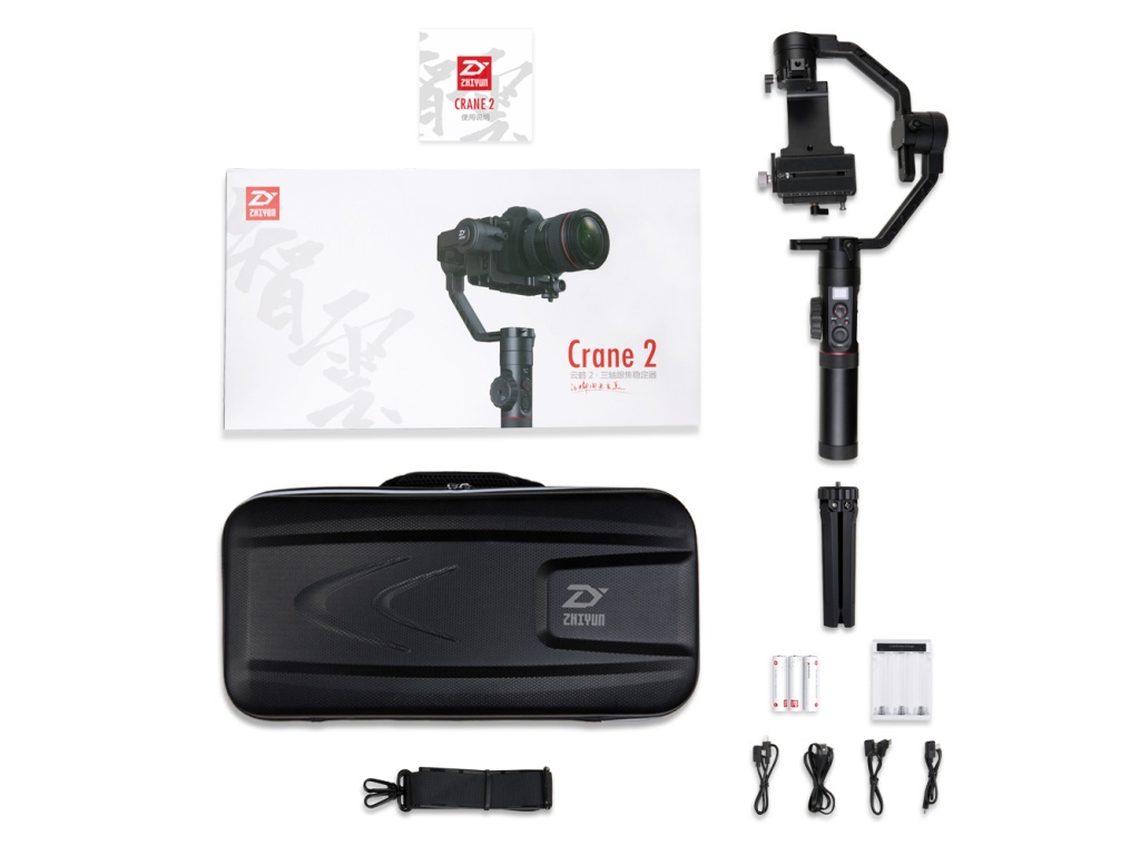 Sony a6400, Zhiyun Crane 2 s příslušenstvím - 6