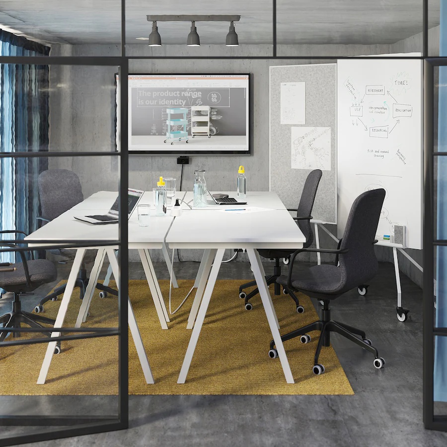 IKEA LÅNGFJÄLL
- kancelářská židle Gunnared tmavě šedá/čern - 6