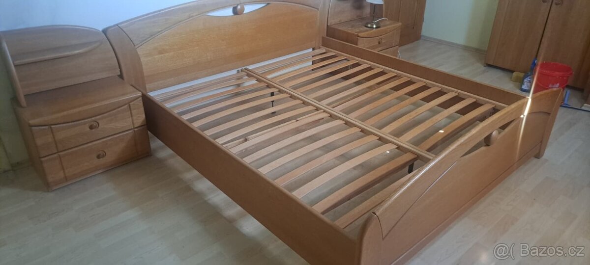 manželská postel, skřínky - 6