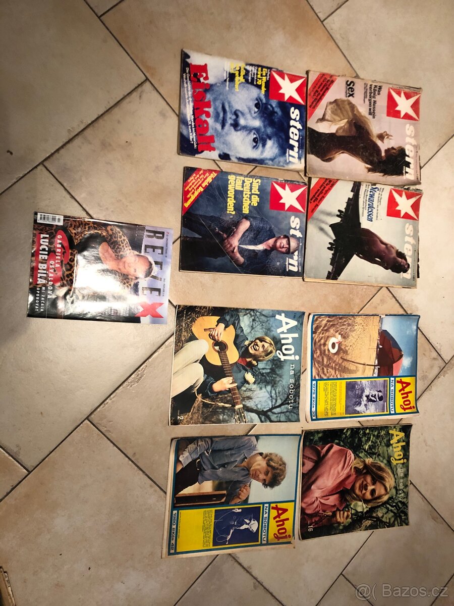 Staré časopisy, noviny - 6