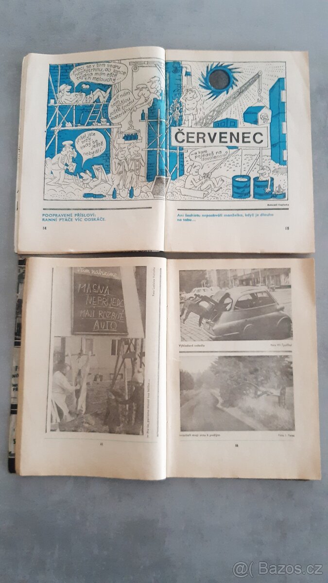 Staré časopisy (nový) Dikobraz + magazín, kalendář - 6