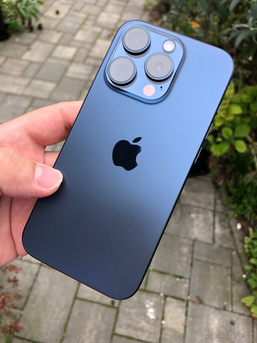 iPhone 15 PRO 128Gb v hezkém stavu, modrý - 6