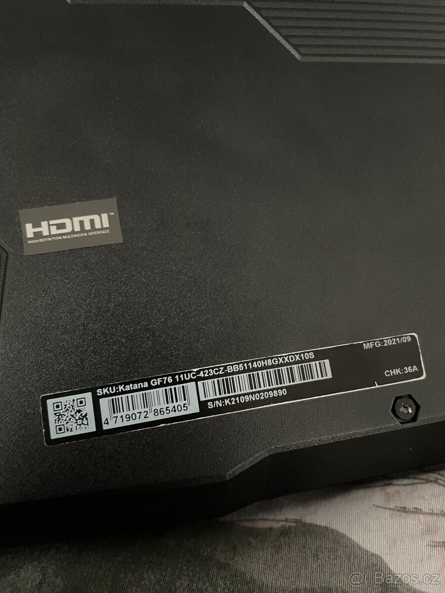 ❗️Záruka 19měsíců❗️ Herní Notebook msi katana gf 76 - 6