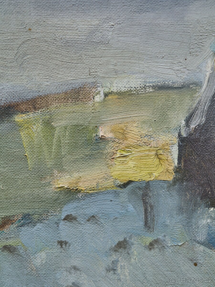 Zimní krajina s chaloupkou - 6