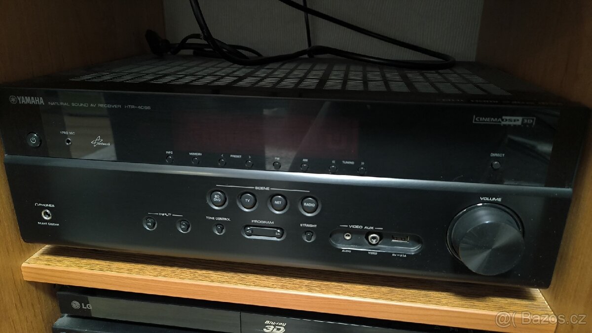 JBL reprobedny - sada 5.0, receiver Yamaha 4066, kabeláž - 6