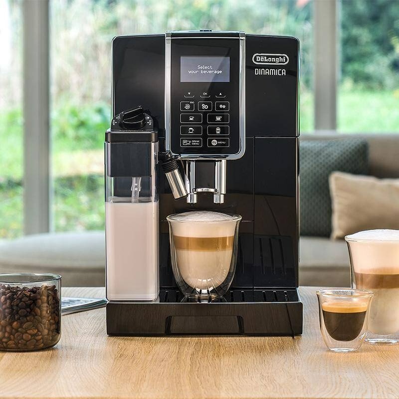 Espresso De'Longhi Dinamica Ecam 359.55B černé - 6