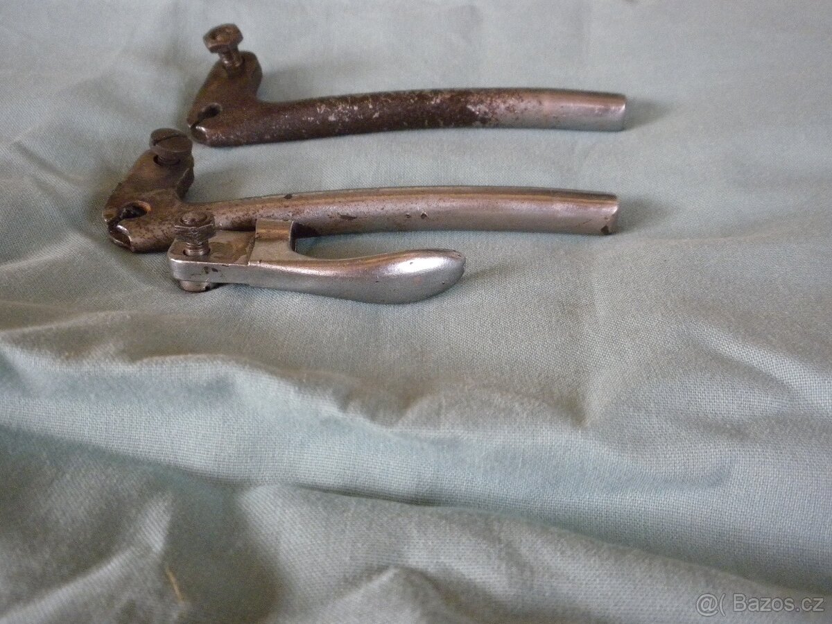 JAWA předválečná všechny modely páčky v patině zachovalé - 6