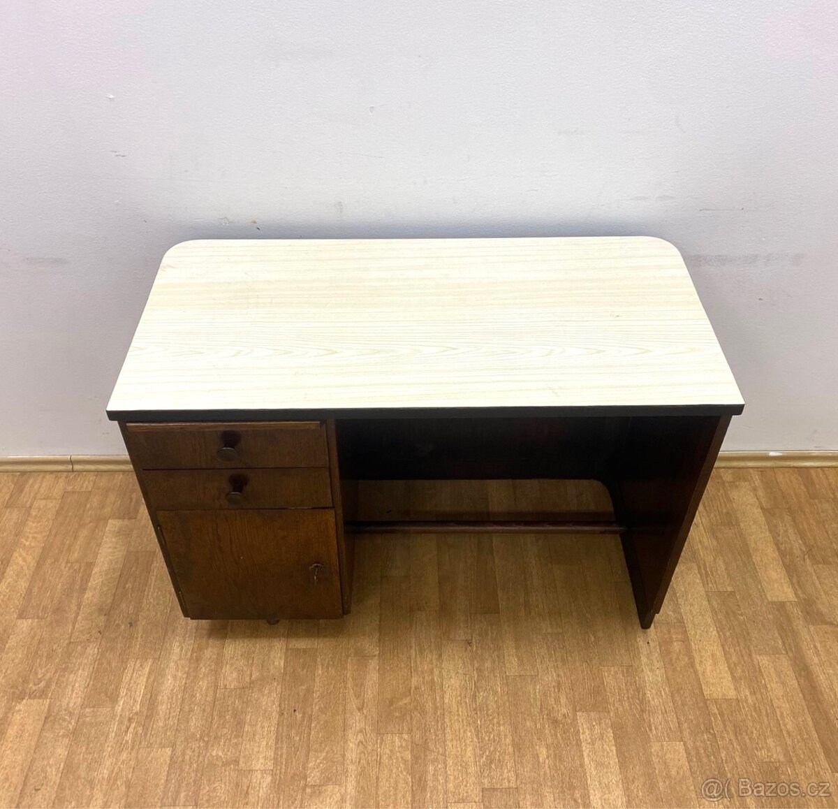 Retro psací stůl Halabala - 6