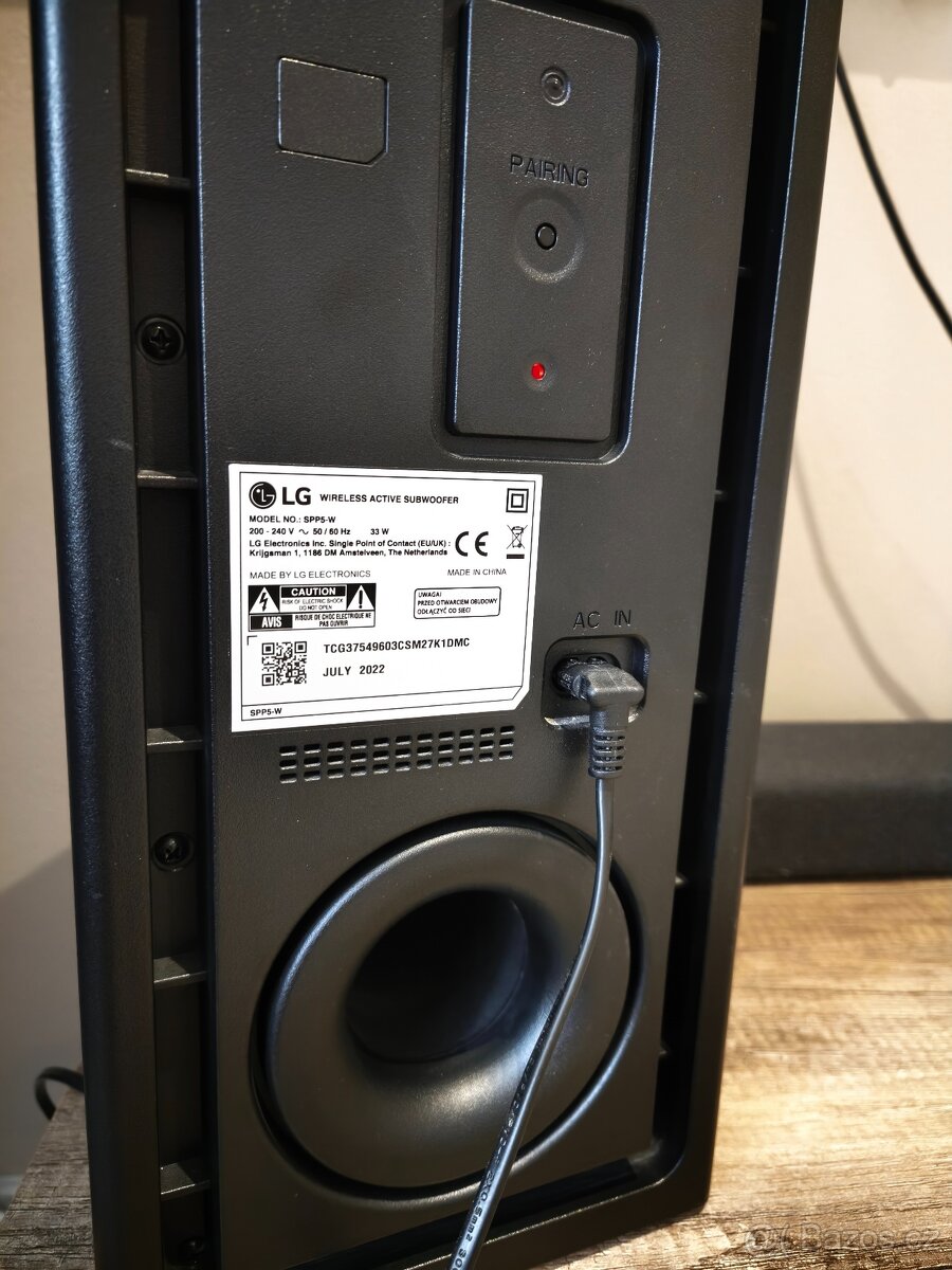 Sound Bar LG 5.1 - 6