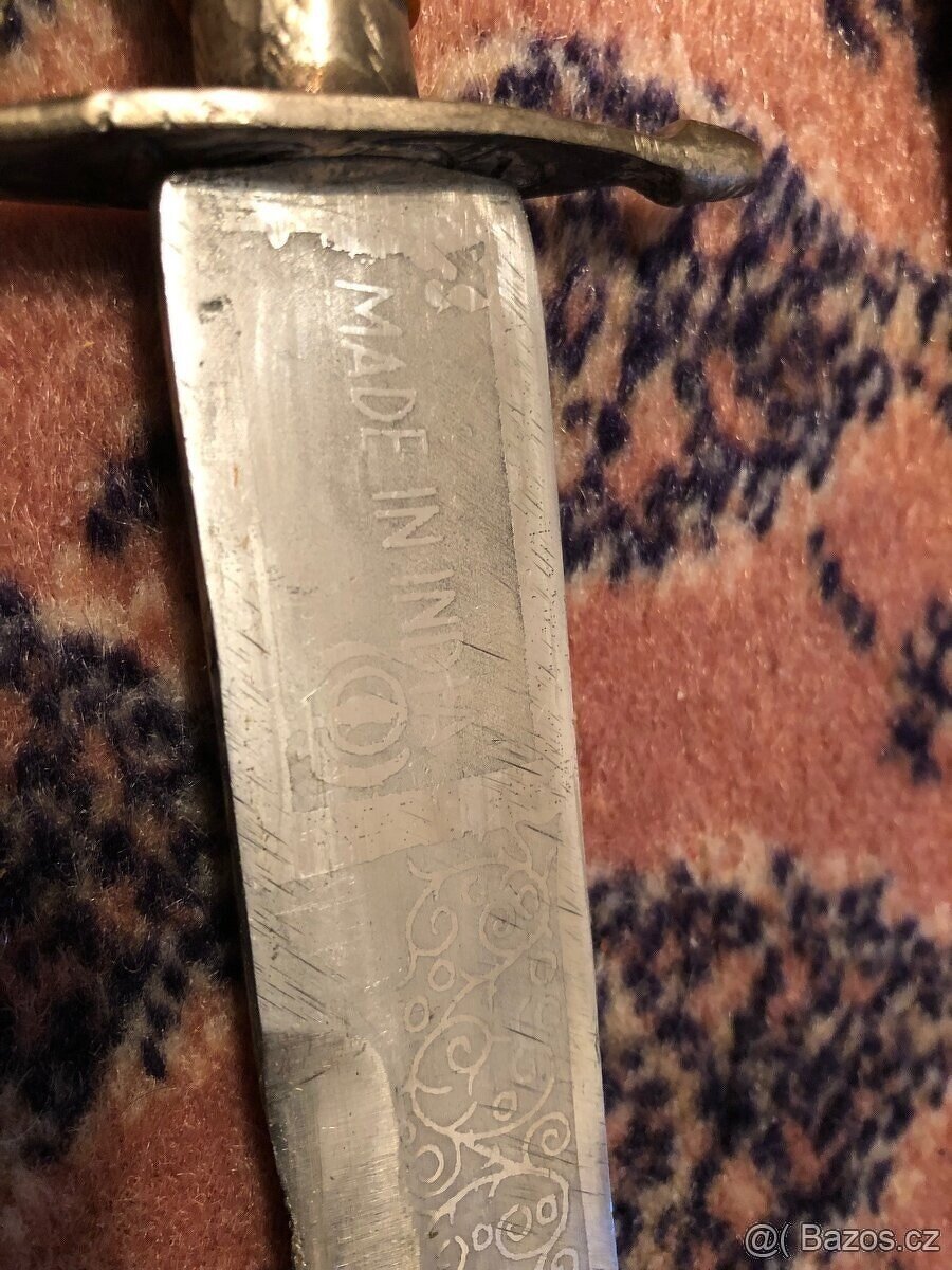 3x dekorativní dýky INDIA - 6