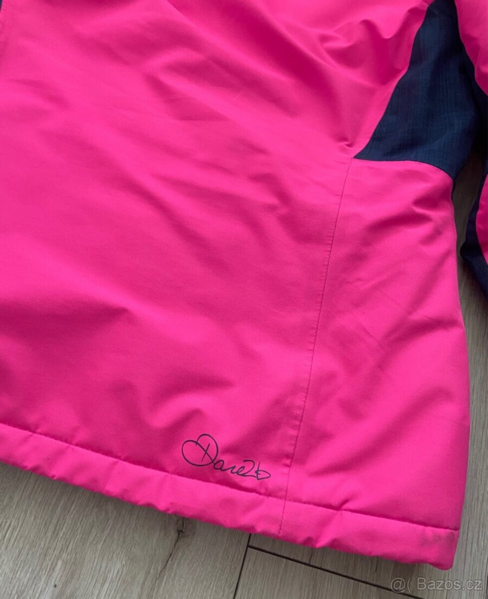 Dámská růžová zimní bunda vel. L - 6