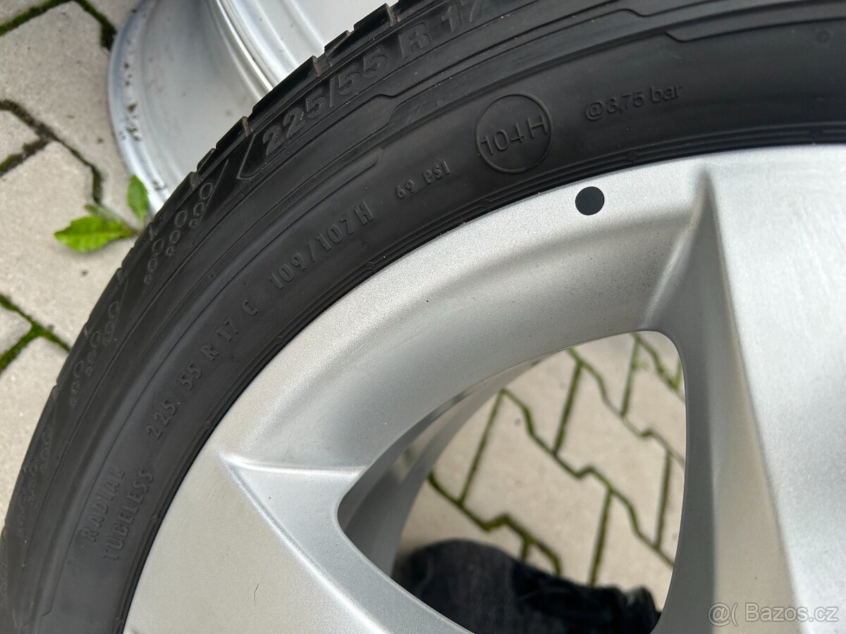 Alu kola + Pneu R17C Mercedes Benz Vito Viano V-class W447 - 6