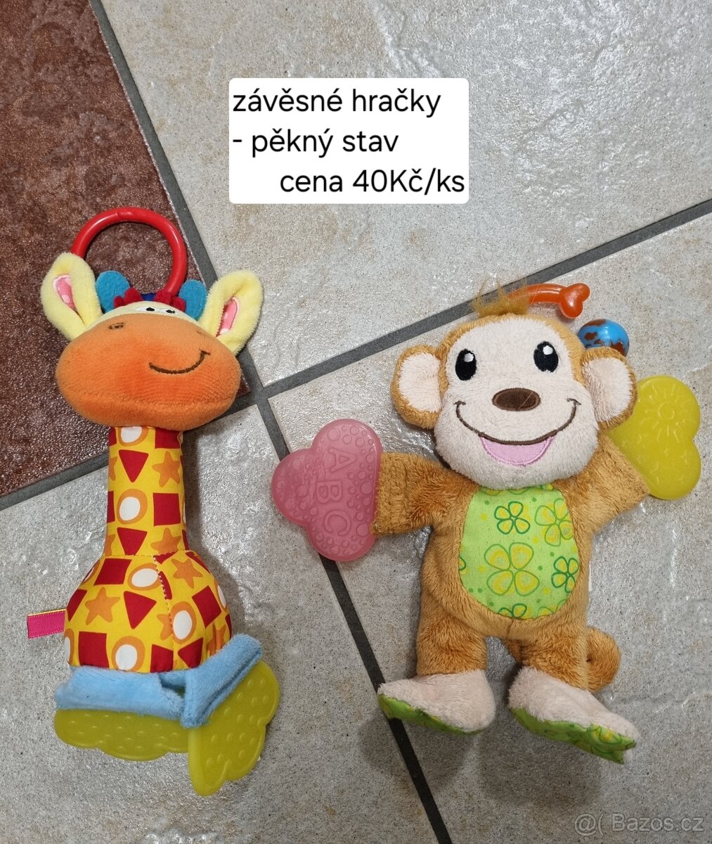 Hracky pro nejmensi- zavesne, sustici, dečky - 6