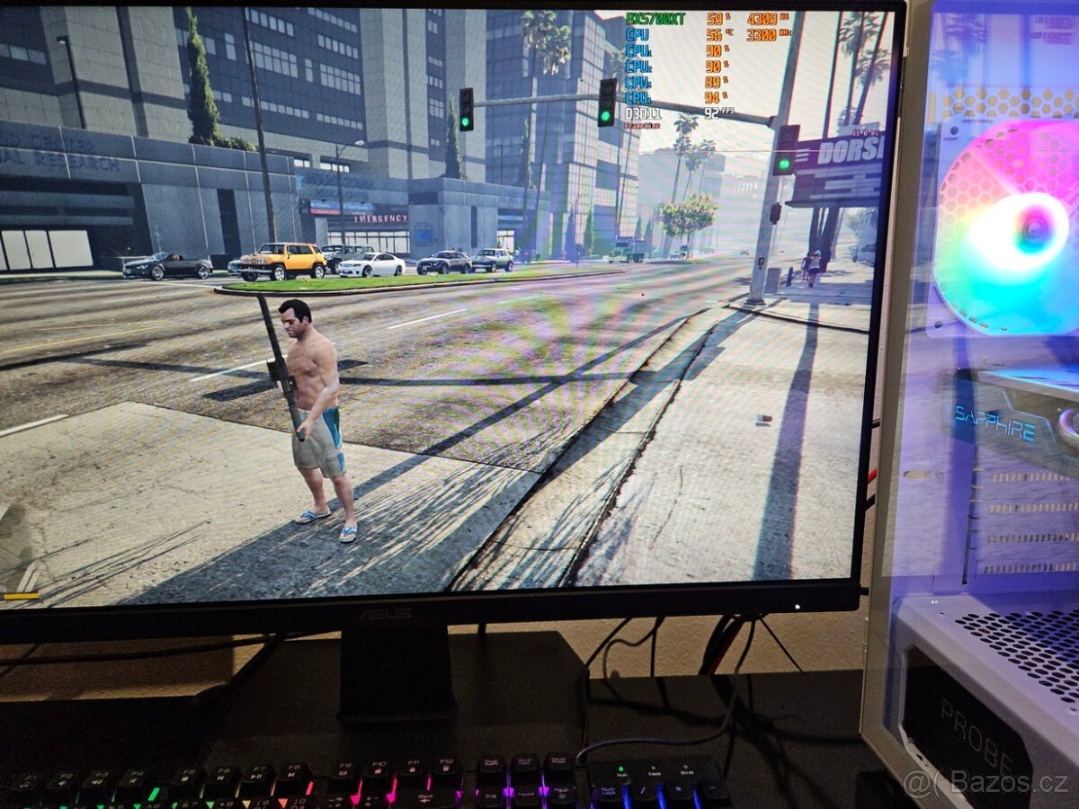 🔥 Herní PC i5|RX580|16GB RAM|1TB SSD|6xRGB|WiFi+BT|W11 - 6