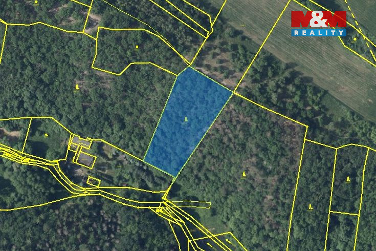 Prodej lesa, 7458m², Bílina - 6