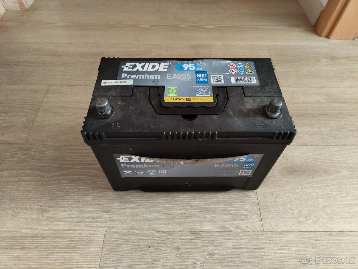 Autobaterie 12V 95 Ah LEVÁ akumulátor - 6