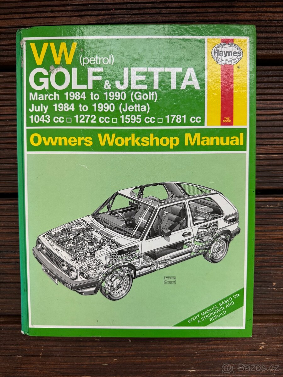 VW GOLF SCIROCCO JETTA VENTO CADDY CORRADO manualy a knihy - 6