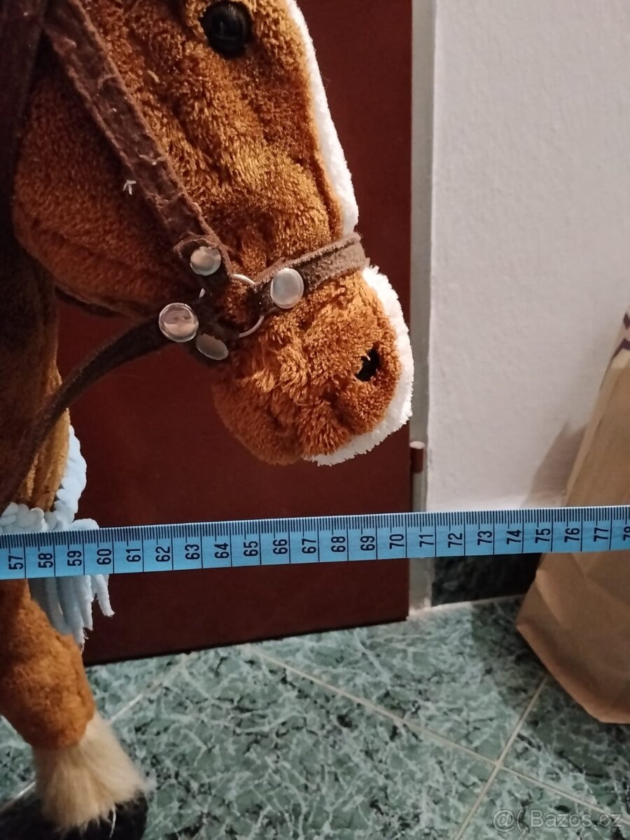 Plyšový kůň velký 70cm - 6