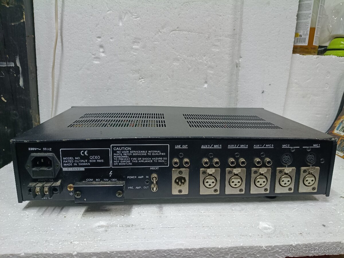 Quadral QE 60 profesionál zesilovač - 6