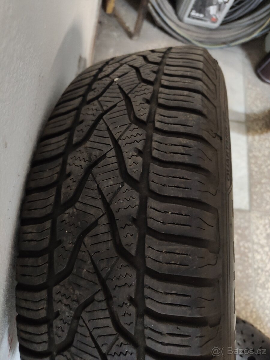 ALU disky originál Škoda 5x112 R15 zimní pneu - 6